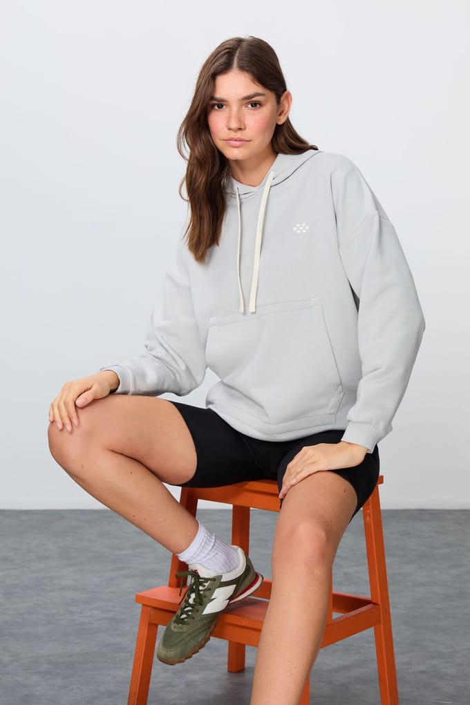 Oversized Hoodie met Zak