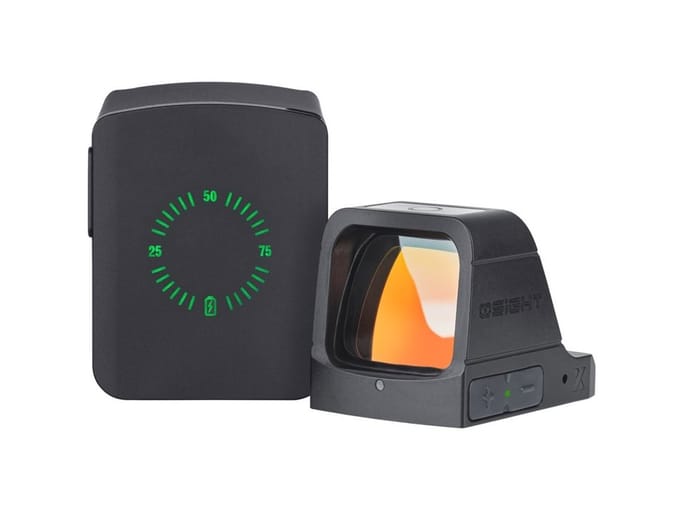Olight Osight X 3MOA & 32MOA Circle met Magnetische Oplaadcover – Innovatief Red Dot Vizier