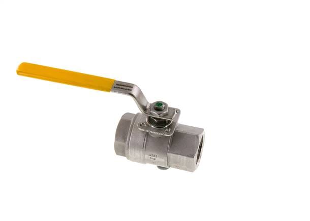Rp 1 inch Gas 2-Weg RVS Kogelkraan - BL2SH-AM-GA-100