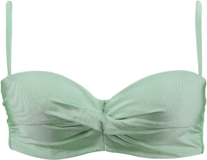 Barts Isla Bandeau Bikinitop Groen L Vrouw