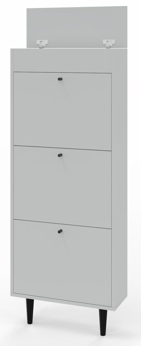 UFC Dotti - Schoenenkast - Grijs - 141cm - Laminaat