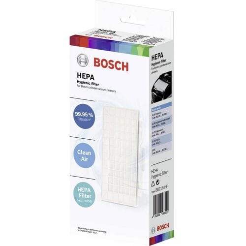 Bosch HEPA-Filter für Bosch Staubsauger BGL8,BGB8,BGL7BGB7,BSGL5,BGS41,BGC41 waschbar BBZ154HF Filtervervangingsset