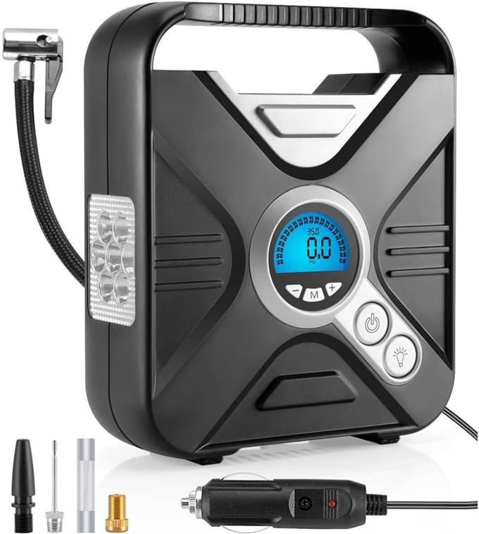 DailySupplies® Autobanden Pomp - Elektrische Fietspomp - Compressor - Luchtcompressor