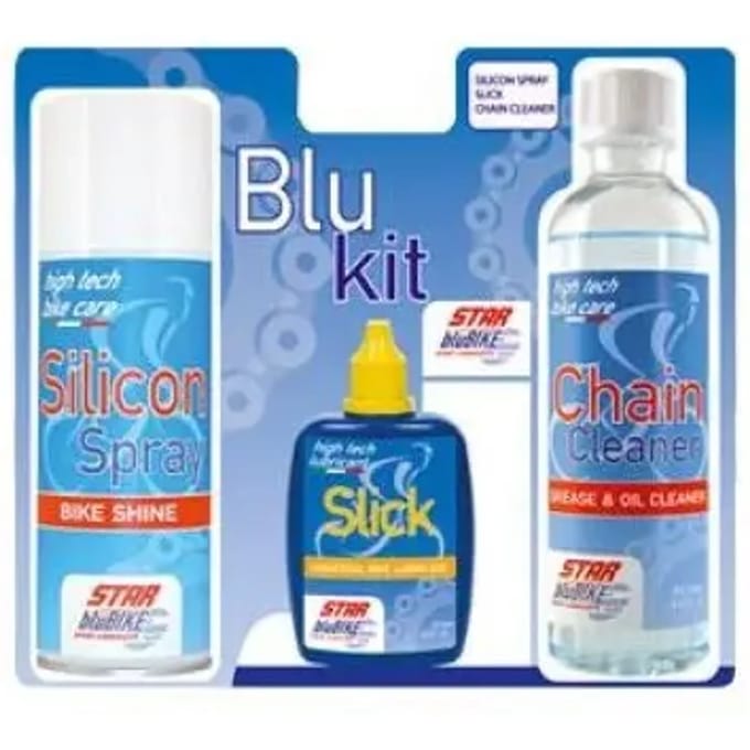 Kettingreinigingsset Star BluBike Blue