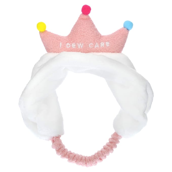I Dew Care, bandeau diadème, rose, 1 bandeau white