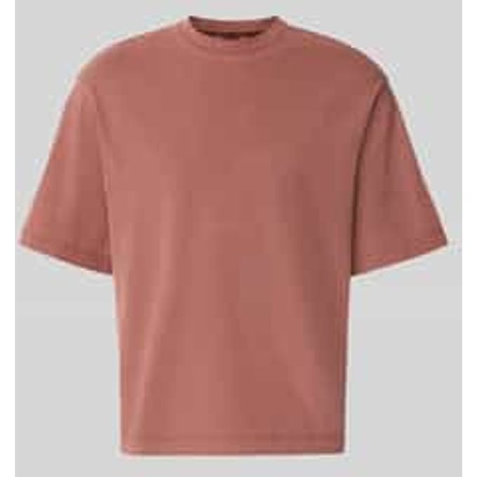 boxy fit t-shirt van pure katoen model 'CORY'