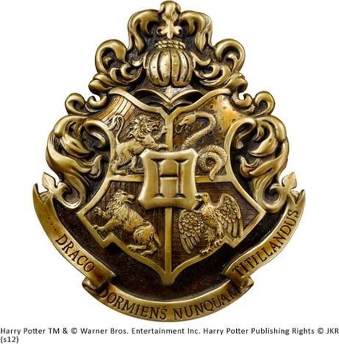 Hogwarts schild