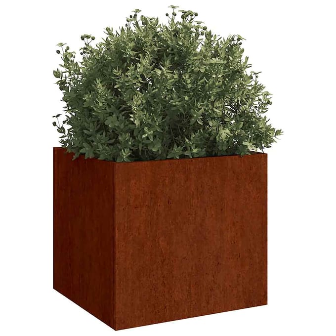 vidaXL - Plantenbak - 42x40x39 - cm - cortenstaal