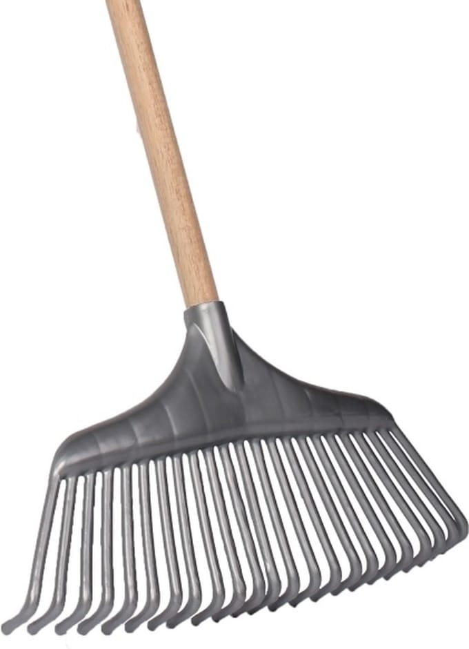 Talen Tools – Bladhark – Kunststof – Essenhouten steel – 130 cm