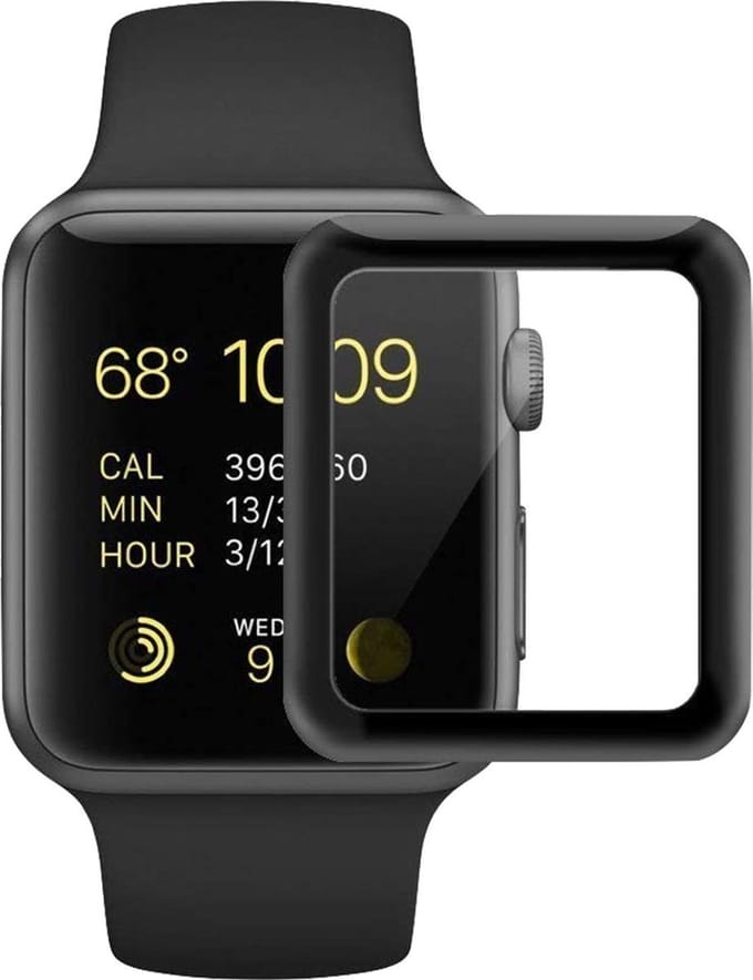 Screenprotector geschikt voor Apple Watch 44mm Series 4 - FullGuard Screen Protector