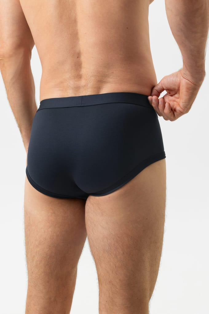 Slip Serie Iconic Modal Marineblauw