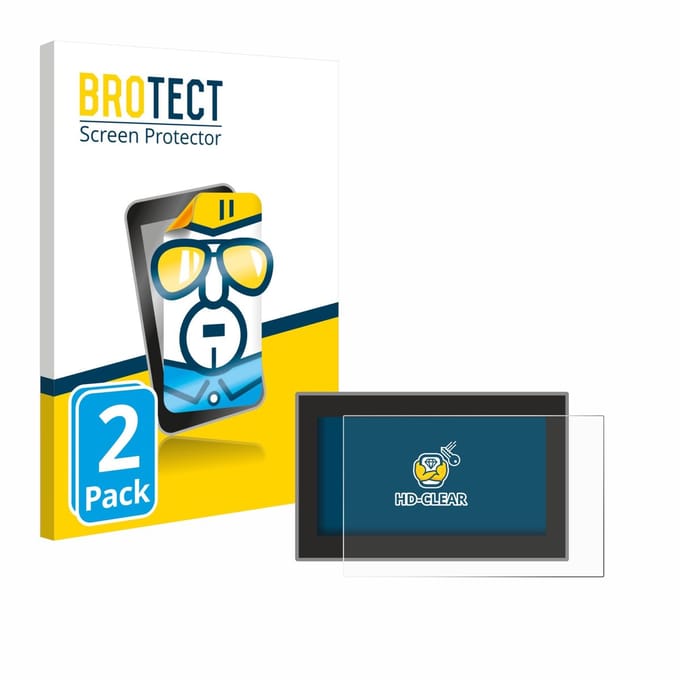 BROTECT - Screenprotector voor Headrush Flex Prime - Folie Beschermfolie transparant 2 Stuks
