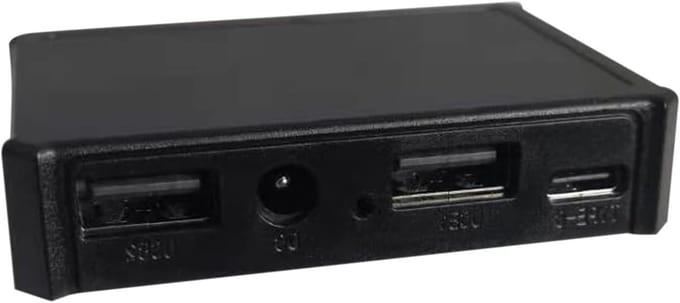 Zonnecontroller - Laadregelaar Stabilisator - Energie Management - Multi Poort Output - 65 x 45 mm - Zwart