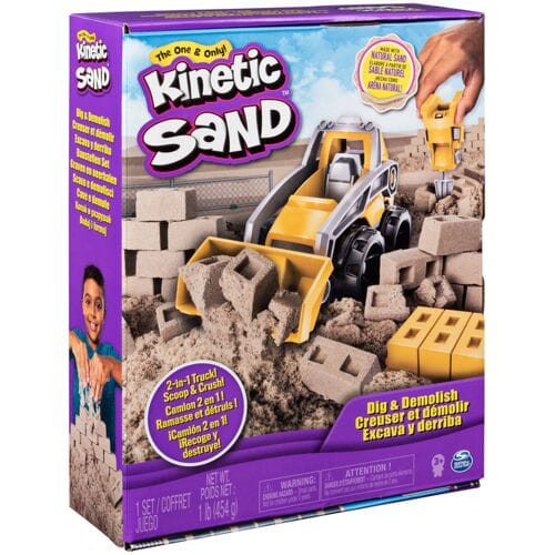 KINETIC SAND Dig & Demolish Truck speelset