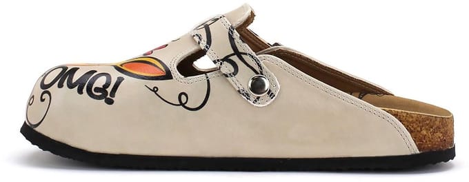 Goby Rudolph Vibes Dames Clogs – Vegan – Handmade – Maat 39