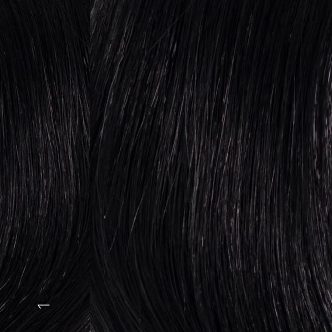 Balmain Backstage Weft 100% Human Hair  #1 55cm