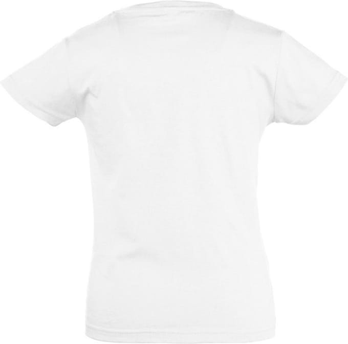 SOLS Meisjes Kersen Korte Mouw T-Shirt (Wit)