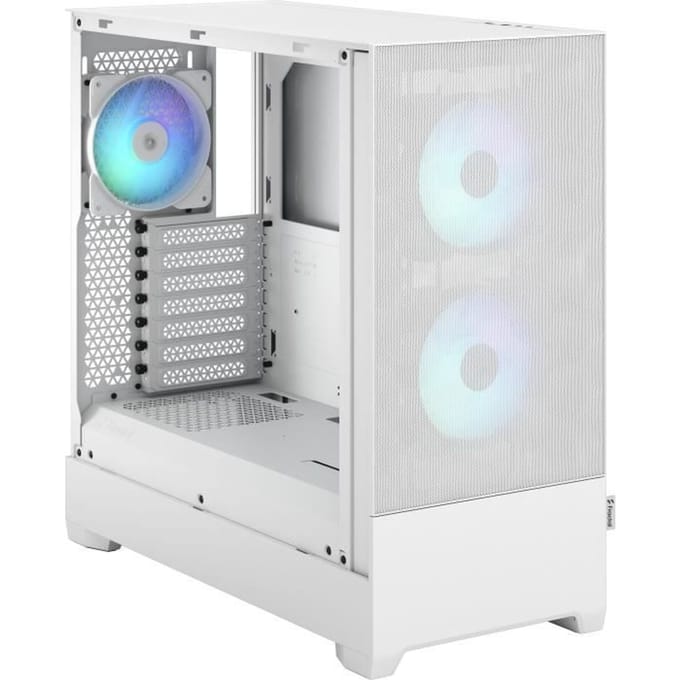 Fractal Design Pop Air RGB - White TG Clear Tint - Case - Miditower - Wit