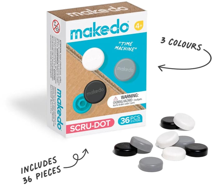 Makedo - Scru Dots - Time Machine - 36 stuks