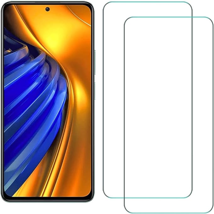 Screenprotector geschikt voor Xiaomi POCO C50 Screenprotector Gehard Glas - Screenprotector geschikt voor Xiaomi POCO C50 ScreenprotectorTempered Glass - 2 Stuks