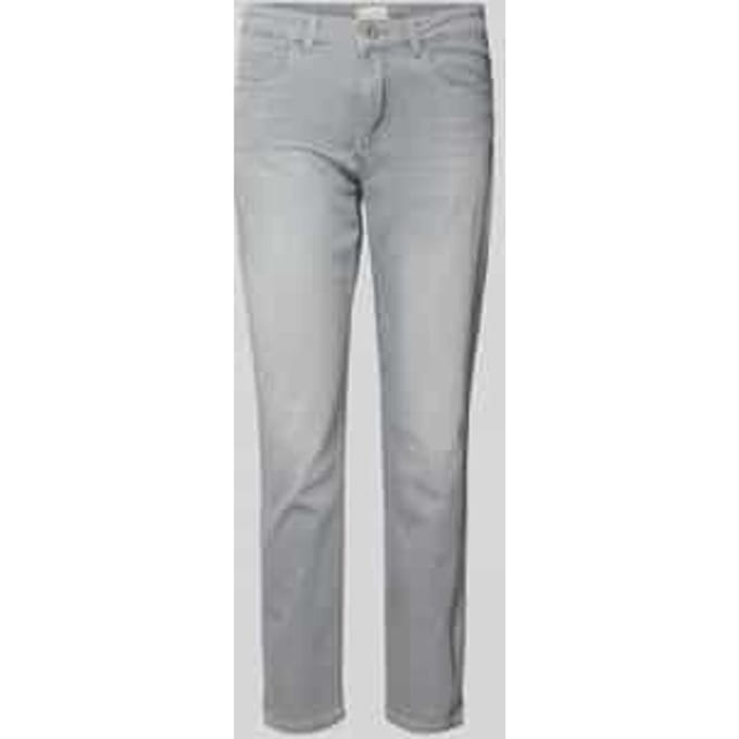 slim fit jeans van katoenmix model 'SHAKIRA'