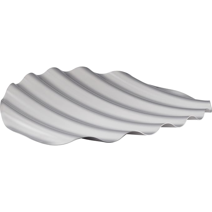 Muuto - Wave Tray Dienblad - Steel - zilver
