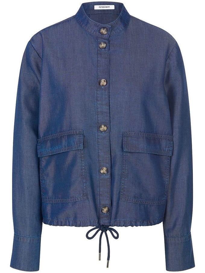Blousejasje Van DAY.LIKE blauw