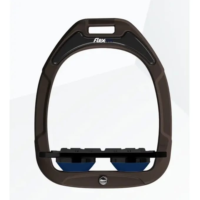 Platte Grip Beugels Bruin/Zwart/Marine Flex-On Green Composite