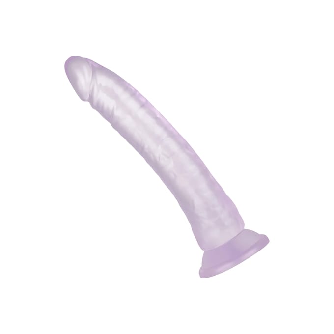 Flexibele natuurlijke dildo met zuignap, 21 cm
