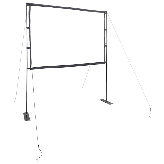 vidaXL - Projectiescherm - met - standaards - 84 - inch - 4:3