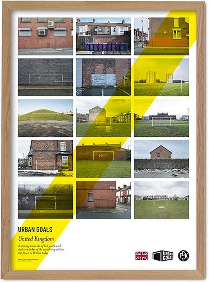 FC Kluif 'Urban Goals' Poster - 70 x 50 cm