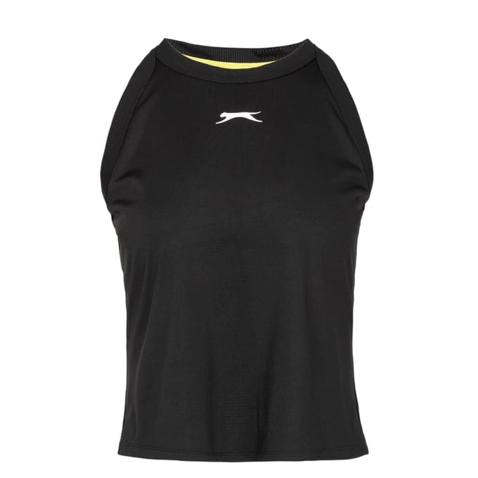 Slazenger Dames/Dames Tennis Tanktop (Zwart)