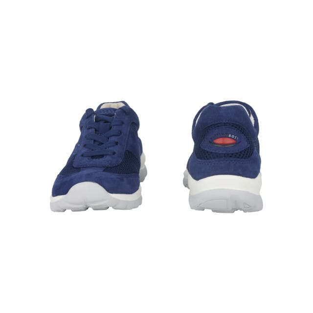 Gabor rollingsoft sensitive 66.966.36 - dames rollende wandelsneaker - Blauw - maat 35.5 (EU) 3 (UK)