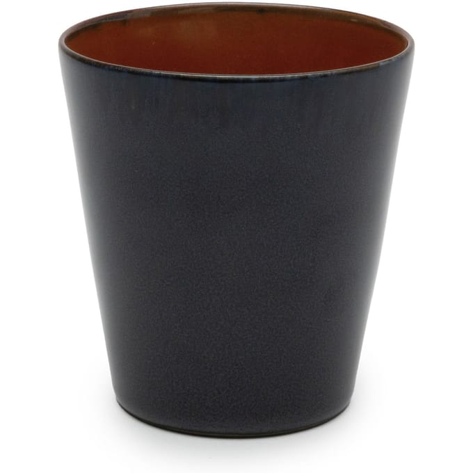 Serax Terres de Rêves by Anita Le Grelle Beker - M -  D8,5x9,5 cm - Dark blue/rust