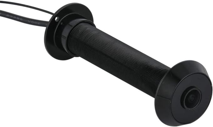Deurcamera - Kijkgat camera - Woningbeveiliging - Bewegingsdetectie - 15 x 9 x 4 cm - Zwart