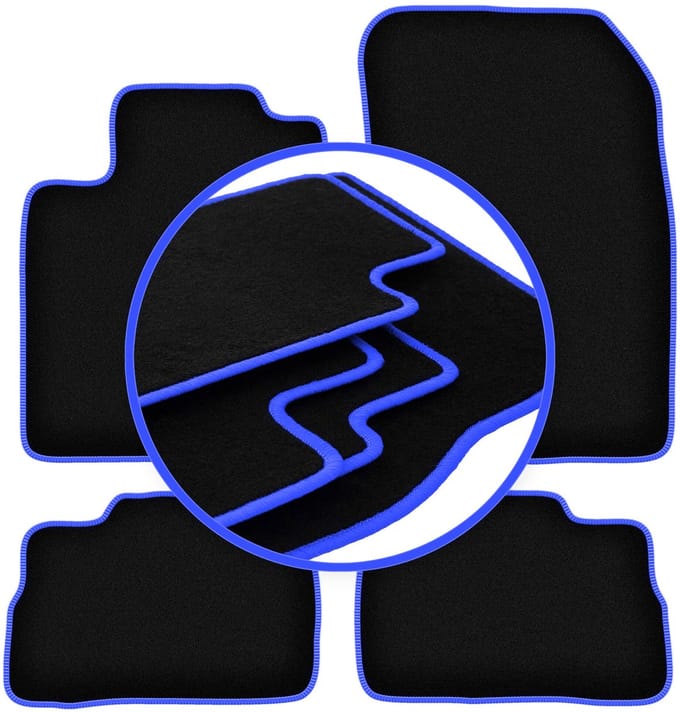 CARLUX-BLAUW automatten voor: Suzuki Kizashi sedan (2009-2014)