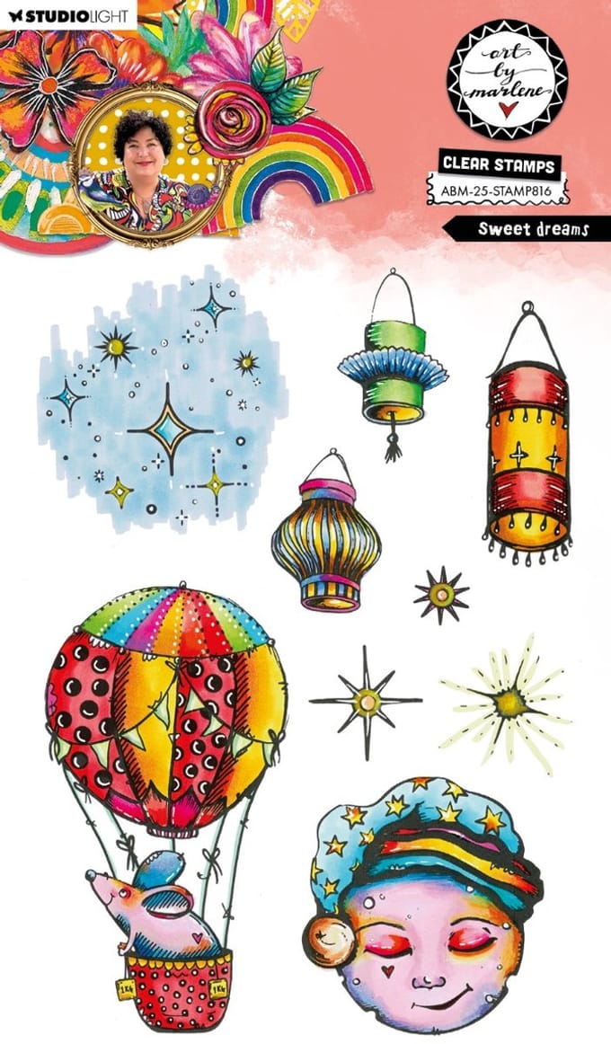 Clear stamp ABM 25 collection - Sweet dreams nr. 816