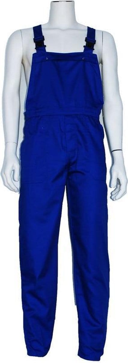 Yoworkwear Tuinbroek polyester/katoen korenblauw maat 116