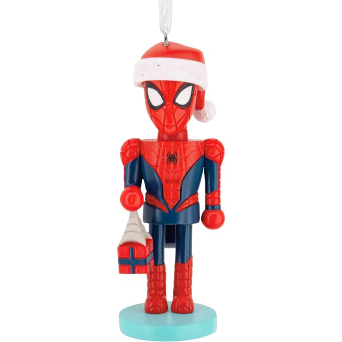 Hallmark Resin Nutcracker Spiderman Tree Ornament