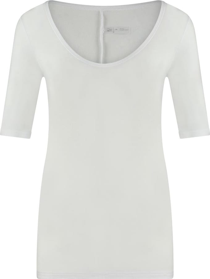 RJ Allure Dames T-Shirt Halve Mouw Wit L