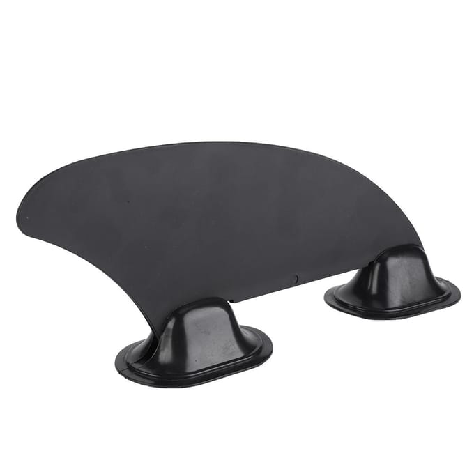 Kajak Skeg Richtingsvin Integrale Montagepunten Zwart Watershed black