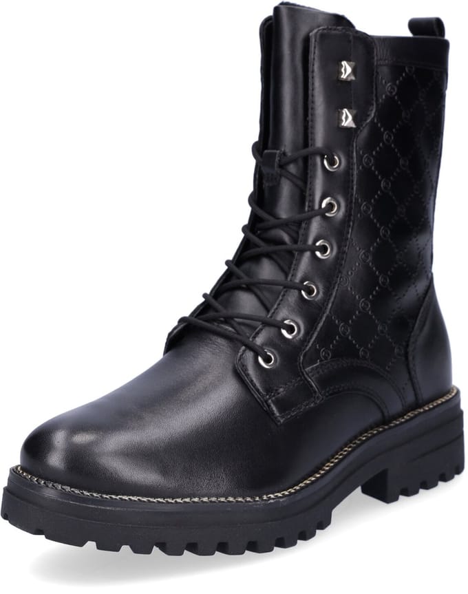 Tamaris Veterboot -  Vrouwen -  Zwart - Maat 40
