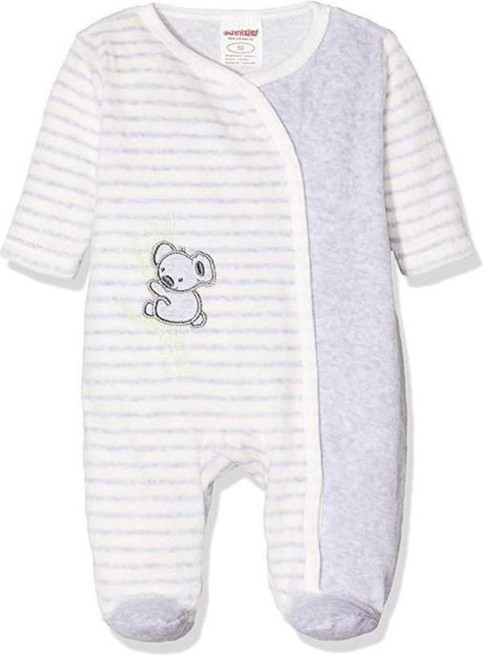 Playshoes Babypyjama Koala Junior Wit/paars Maat 56