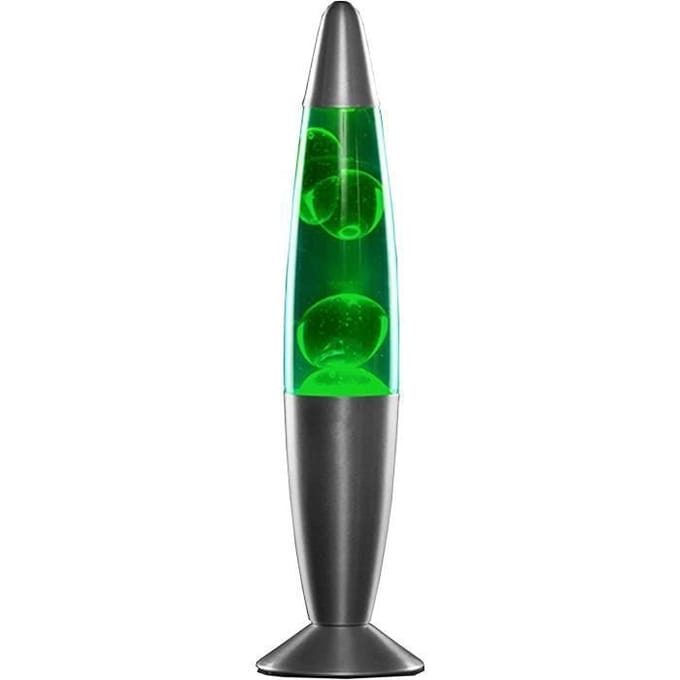 Lampe à lave - CELLUSTOP - Vert - Aluminium - Électrique vert