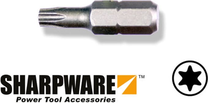 Sharpware Schroefbit - T-Drive - Standard Torx T20 - 5st.