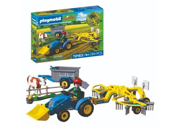 PLAYMOBIL 72163 Kleine tractor met hooimaaier Bouwsets