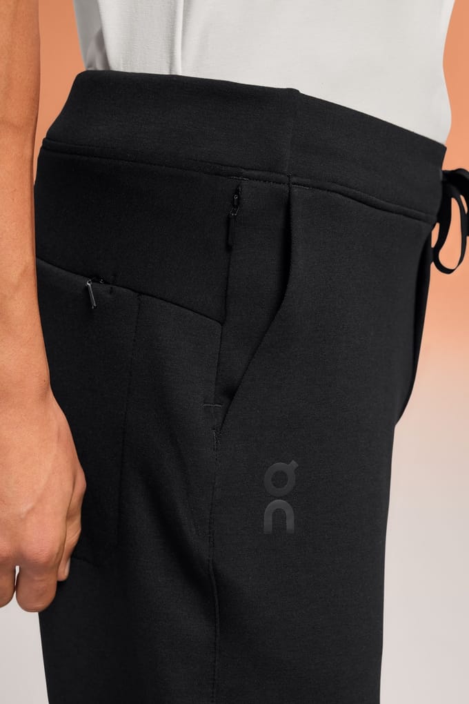 On Sweat Pants 3 M Black Maat: L | Joggingbroeken Outlet | Heren | Zwart