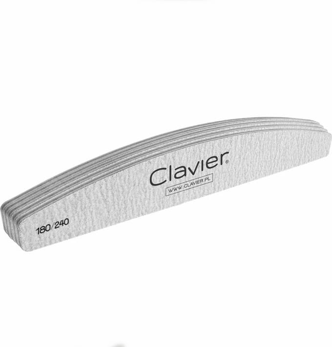 Clavier Manicure Nagelvijl Zebra 10 Stuks -180/240