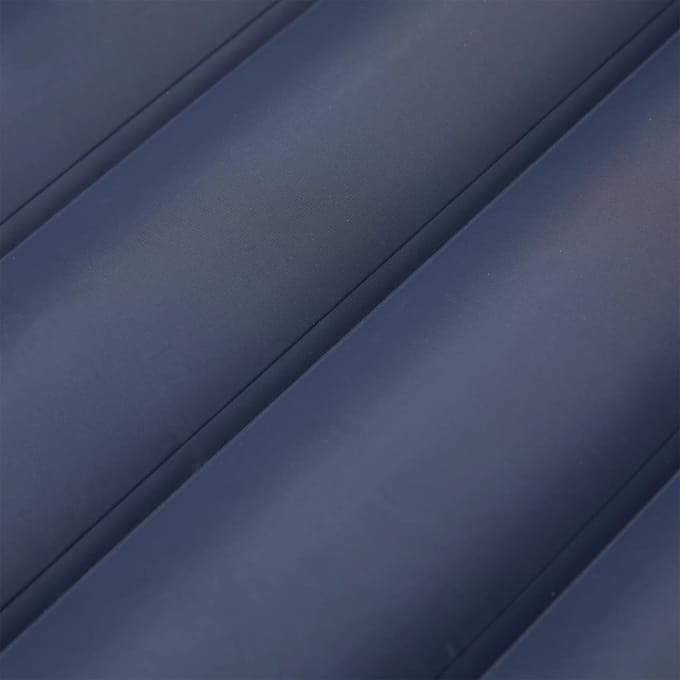 vidaXL - Kampeermatras - met - kussen - zelfopblazend - 1-persoons - grijs