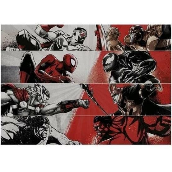 Educa puzzel Marvel VS - 1000 stukjes - legpuzzel superhelden.